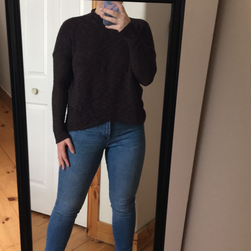 AMERICAN EAGLE MOCK NECK SWEATER
